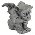 Design Toscano Figur „Emmett, der Gargoyle“: Groß, tan, 40,5 x 40,5 x 44,5 cm, JQ9425