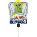 Tetra Pond Fish Net stabiler Fischkescher, Teich-Kescher mit Teleskopstiel für den sicheren Fang von Gartenteichfischen