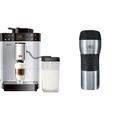 Melitta F57/0-101 silber Kaffeevollautomat Caffeo Varianza CSP + Melitta 206056 IsolierTrinkbecher