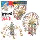 K'NEX 17035 Thrill Rides 3-in-1 Classic Amusement Park Building Set, 744 Piece Kids Building Set for Creative Play, Hours of Fun Making Three Fair Ground Rides, Suitable for Boys and Girls Aged 9+