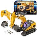 Revell Control Bagger "Digger 2.0" I Ferngesteuerter Kettenbagger I Maßstab 1:16 I 2,4 GHz-Fernsteuerung I Für Indoor und Outdoor I Baustellenerlebnis für Kinder und Erwachsene ab 8 I Mit Soundmodul