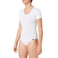 Skiny Damen Skiny Damen Kurzarm Cotton Bodies Formender Body, WeiÃŸ, 40 EU