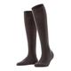 FALKE Damen Kniestrümpfe Softmerino W Kh Wolle Baumwolle lang einfarbig 1 Paar, Braun Dark Brown 5239, 37-38