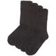 Camano Herren 3512 Ca-Soft Bio-Cotton 4 Paar Socken, Grau (Antracite Mel. 08), (Herstellergröße: 39/42) (4er Pack)