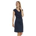 KAFFE Damen Kleid Ärmellos Cocktailkleid Elegant V-Ausschnitt Damen Kleid Ärmellos Cocktailkleid Elegant V-Ausschnitt Midnight Marine XL