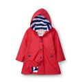Hatley Girl's Regenjacke Splash Jacket Regenmantel, Red, 5 Jahre