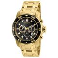Invicta Pro Diver Men's Chronograph Quartz Watch with Stainless Steel Gold Plated Bracelet – 80064