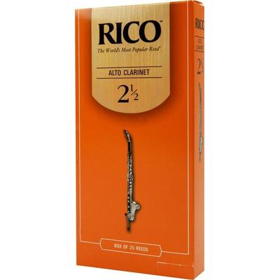 Rico Alto Clarinet Reeds 3 25-pack