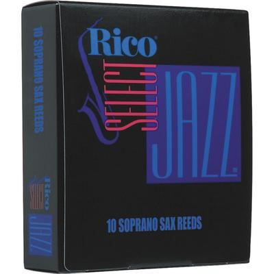 Rico Soprano Sax Select Jazz Unfiled Reeds 2M 10-pack