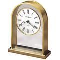 Howard Miller Reminisce Table Clock 613-118 – Brass Finished Arch Timepiece with Quartz Movement
