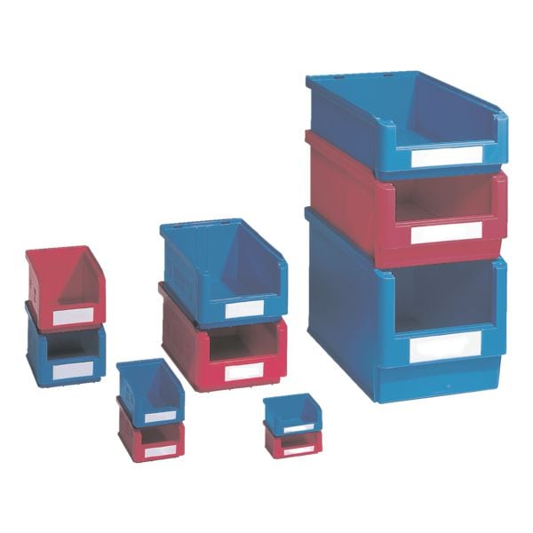 CP Sichtlagerkästen Größe 3 rot, 15x12.5x23 cm