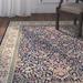 Blue/White 94 x 0.43 in Area Rug - Astoria Grand Attell Oriental Blue/Ivory Area Rug Polypropylene | 94 W x 0.43 D in | Wayfair ATGD5676 39940142