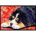 East Urban Home Rectangle Dog Non-Slip Indoor Door Mat Synthetics | Rectangle 1'6" x 2' 3" | Wayfair EAAS5501 40001075