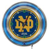 Notre Dame Fighting Irish 15" Neon Clock