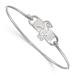 Women's Silver Chicago White Sox Logo Bangle Bracelet