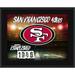 San Francisco 49ers 10.5" x 13" Sublimated Horizontal Team Logo Plaque