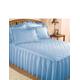 Chums | Plain Quilted Bedspread with Pillow Shams sold separately | Blue