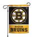 WinCraft Boston Bruins 12" x 18" Double-Sided Garden Flag