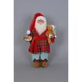 Karen Didion Originals Christmas Milk & Cookies Santa Figurine | 17 H x 10 W x 5 D in | Wayfair CC16-110