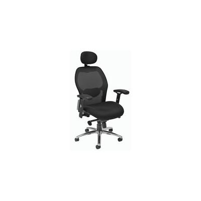 Advanced Ergonomic Black Mesh Back Ultra Office Chair w/Headrest