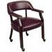 Traditional Guest Chair with Casters