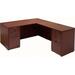 Cherry Laminate Rectangular Executive L-Desk