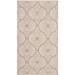 White 36 x 0.25 in Area Rug - Wrought Studio™ Oak Hill Ikat Handmade Flatweave Orange/Ivory Area Rug Polyester/Cotton | 36 W x 0.25 D in | Wayfair