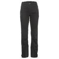 DLX Sola, Black, XXS, Waterproof Softshell Trousers with Side Ventilation for Women, XX-Small / 2X-Small / 2XS, Black