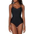 Panache Women's Anya Swimsuit, Black, 32FF