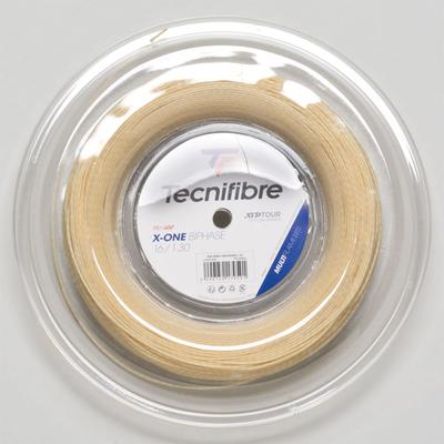 Tecnifibre X-One Biphase 16 1.30 660' Reel Tennis String Reels Natural