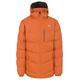 Trespass Blustery, Burnt Orange, XXS, Warm Padded Waterproof Winter Jacket with Removable Hood for Men, XX-Small / 2X-Small / 2XS, Orange