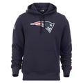 New Era NFL Team Logo New England Patriots Unique Hooded Sweatshirt-Navy, Blue - Navy, XXXX-Large