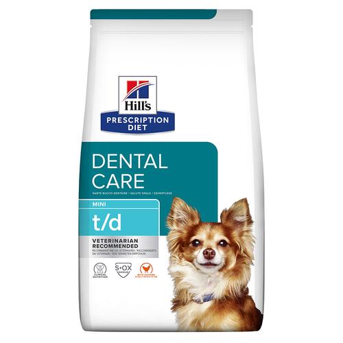 3 x 3kg t/d Dental Care Mini Hill's Prescription Diet Canine Hundefutter trocken