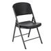 Lifetime Classic Commercial Folding Chair Plastic/Resin in Black | 34 H x 20 W x 20 D in | Wayfair 80187