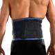 THUASNE Lumbar support belt Sport - black/blue/orange - Size L - 87 to 102 cm