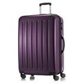 HAUPTSTADTKOFFER - Alex - Luggage Suitcase Hardside Spinner Trolley 4 Wheel Expandable, 75cm, TSA, purple