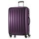 HAUPTSTADTKOFFER - Alex - Luggage Suitcase Hardside Spinner Trolley 4 Wheel Expandable, 75cm, TSA, purple