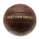 West Ham United FC. Retro Heritage Soccer Ball