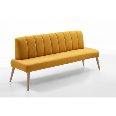 Sitzbank gelb,beige,braun,blau,grau,anthrazit,rosa,türkis,wählbar Stoff MALMÖ von Empinio24 Image