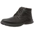 Clarks Men's Cotrell Rise Classic Boots, Black (Black Oily Lea), 9 UK