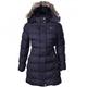 Womens Brave Soul Long Fur Trimmed Hooded Padded Puffer Parka Winter Jacket Coat UK 16/ US 14/ AUS 18/ EU 44/ X Large Black