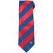 Men's Chicago Cubs Regiment Woven Silk Tie