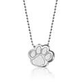 Women's Alex Woo Clemson Tigers Little Collegiate Sterling Silver Necklace