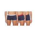 Tommy Hilfiger - Mens Boxers - Mens Briefs - Tommy Hilfiger Boxers - Men's Boxer Brief - Pack of 3 - Multi, Peacoat - Size S