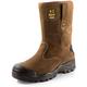 Buckler BSH010BR Waterproof Safety Rigger Work Boots Dark Brown (Sizes 6-13) Men's Steel Toe Cap (9)
