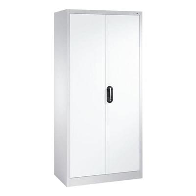 OTTO Office Stahlschrank mit Flügeltüren 93 x 195 cm weiß, 93x195x50 cm