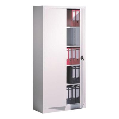 OTTO Office Stahlschrank mit Flügeltüren 93 x 195 cm grau, 93x195x50 cm