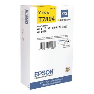 Epson Tintenpatrone »T7894« gelb Image
