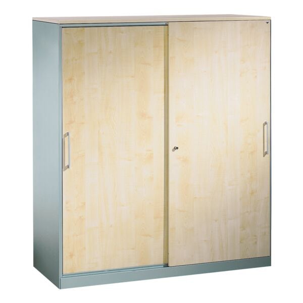 CP Schiebetürenschrank »Asisto« extrabreit 4 OH braun, 120x162x43.3 cm Image