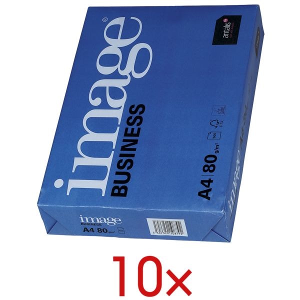 antalis 10 Pack Multifunktionspapier »Image Business« weiß Image